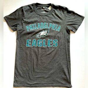 Philadelphia Eagles NFL Football, Fanatics Gray T-Shirt, Size: Small